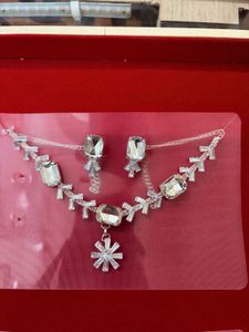 2 - Sparkling Crystal Necklace &amp; Earring Sets