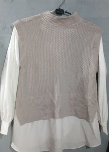 Chic Cable Knit Vest Top