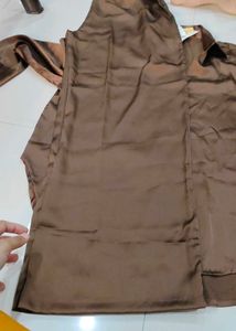 Masha Brand Brown Night Suit