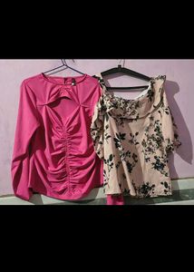 Stylish Ruched Cut-Out Top New Bust Size 30 or 32