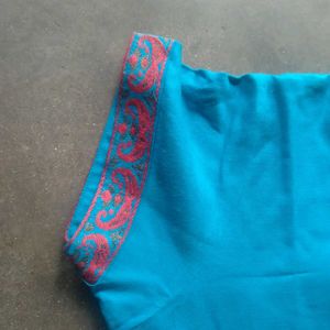 Turquoise Kurta