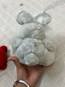 Cute Grey Bunny Stuffed Animal