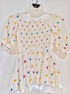 🔥BUY 1, GET 1 FREE🔥Butterfly Print Peplum Top 28