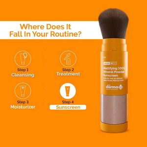 The Derma Co Mattifying 100% Mineral Matte Powder