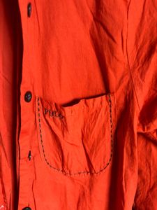 Orange Polo Shirt Tunic