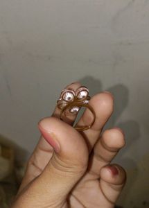 Sparkling Flower Ring