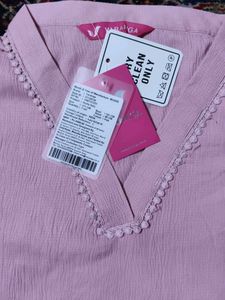 VARANGA Pink Kurta Set