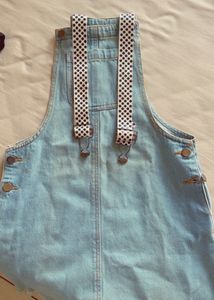 Women Blue Denim Dungaree