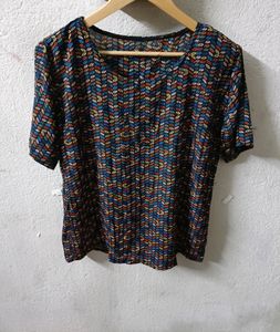 Women's Multicolour Fashionable Top