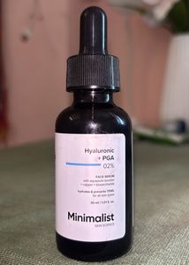 Minimalist Hyaluronic + PGA 0.2% Face Serum