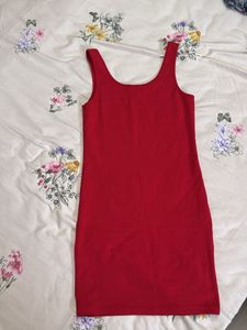 Vibrant Red Dress