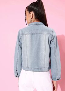 Classic Light Wash Denim Jacket
