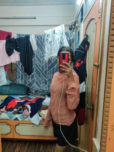 Peach Tunic Top