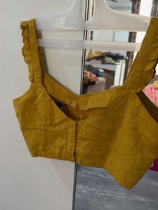 Mustard Yellow Blouse