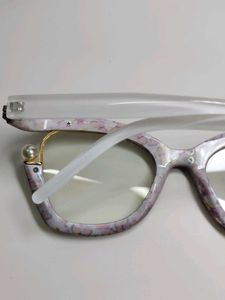 Designer Rhinestone Cat-Eye Glasses