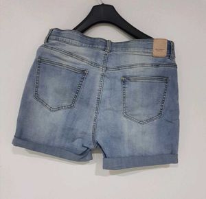 Brand New Light Wash Denim Shorts