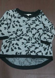 Animal Print Sweater
