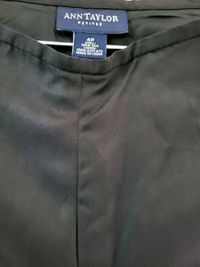 Black  Plazzo With Border For Urgent Sale