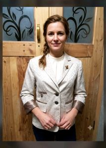 Chic Beige Textured Blazer
