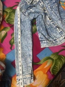 Acid Wash Denim Jacket