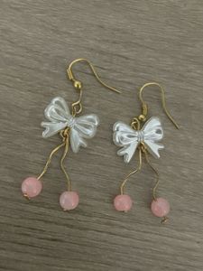 Cute Bow Drop Earrings🎀🤍