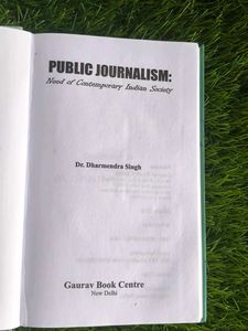 Public Journalism: Need of Contemporary Indian Soc