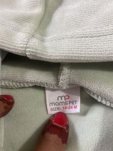 Cute 'Cool Like Dad' Velour Tracksuit