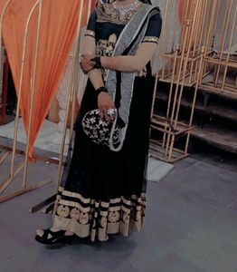 Party Wear Dress/Evening Gown/Heavy Work Long Frok