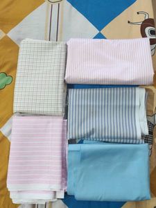 5 Fabric Lot - Men's Shirt material/piece