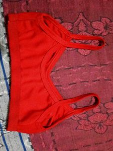 Vibrant Red Everyday Bra