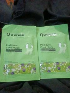 Quench Pedicure Foot Mask (2 Pack)