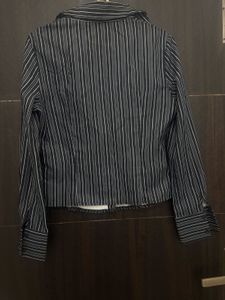 Classic Striped Button-Down Shirt