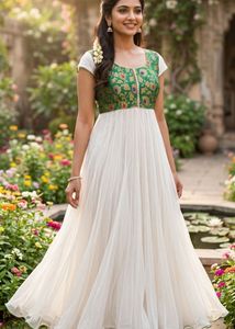 Elegant Indian Anarkali Dress