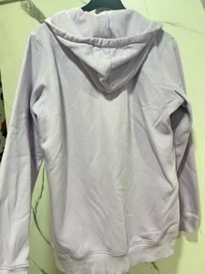 Lavender Zip-Up Hoodie