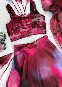 Pure Jimmy Organza Silk Lehenga Huge Flair😊