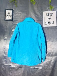 Bright Blue Regatta Waterproof Jacket