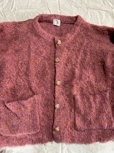 Cozy Textured Button-Up Cardigan