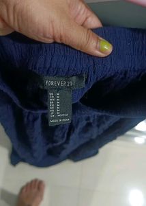 Forever 21 Crush Cotton Skirt