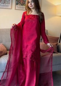 Elegant pink Kurta Set with Palazzo