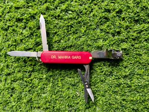 Victorinox Swiss Army Multi-Tool Knife – Red Handl