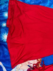 Red A-Line Dress