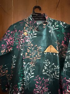 Floral Print Jacket and pajama.