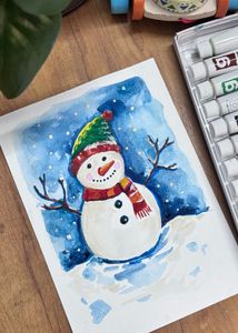 Beautiful Christmas Card ☃️❄️