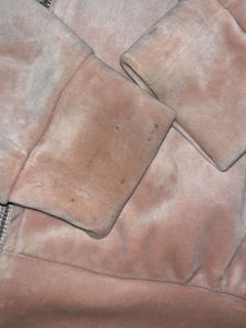 velour track suit jacket