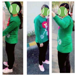 Green 💚 Winters Warm Top