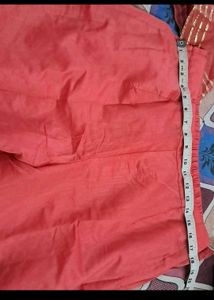 Beautiful Coral Kurta with pant and dupatta