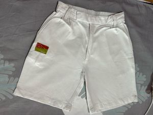 Vintage White Shorts