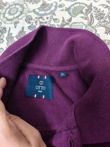 Men's Purple Polo T-Shirt