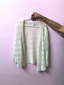 Cream Knit Cardigan