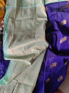 Elegant Contrast Saree